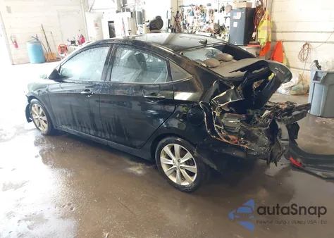 2012 Hyundai Accent Gls из США, поврежденный, VIN KMHCU4AE1CU084180